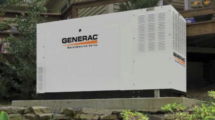 Generac generator installed by Ramtech Electric.