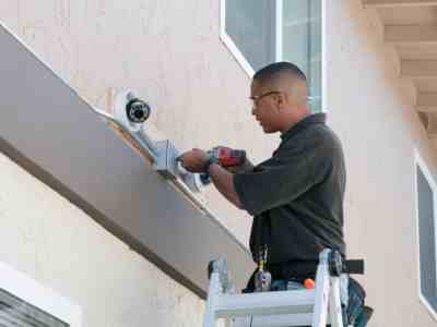 Security system repair by Ramtech Electric